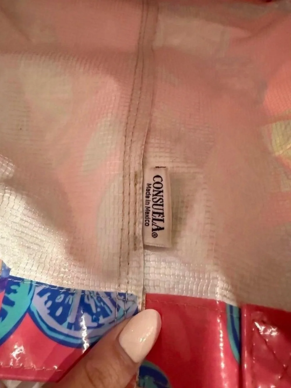 Pink Citrus Consuela Tote Bag